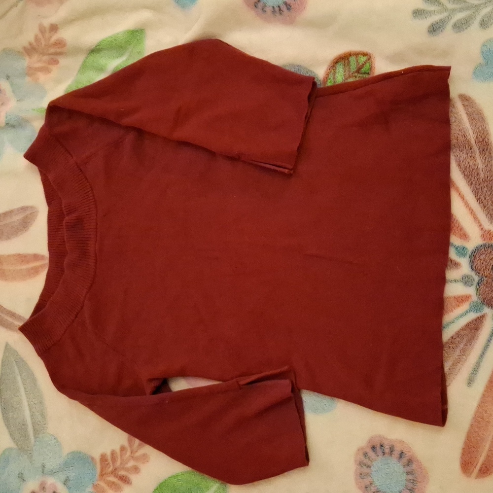 Scoop neck Sweater.